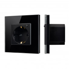 Розетка электрическая с Zigbee управлением SCT-OMALI-EUZB1-PL-BK (240V, 16A, Zigbee) (Arlight, -)