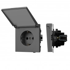 Механизм розетки влагозащищённый SCT-TENDO-MCP-SFPL-GR (230V, 16A) (Arlight, -)