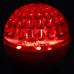 Лампа шар e27 9 LED ∅50мм красная, SL405-212