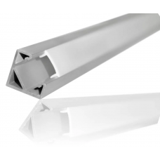 Угловой алюминиевый профиль с экраном SLA-12 [18.5x18.5mm]