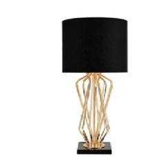 Лампа настольная ELVAN NL-00118-1-E27x1, black