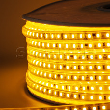 Светодиодная лента SL SMD 2835, 120 Led/m, IP67, АС220V, NEW (желтый)