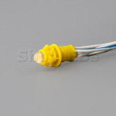 Светодиодный модуль герметичный цветной колпачок PIX SL-D9-50LED (12V, 0.2W, 100 Lm, IP65) (желтый)