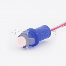 Светодиодный модуль герметичный прозрачный колпачок PIX SL-D9-50LED (12V, 0.2W, 100 Lm, IP65) (розовый)